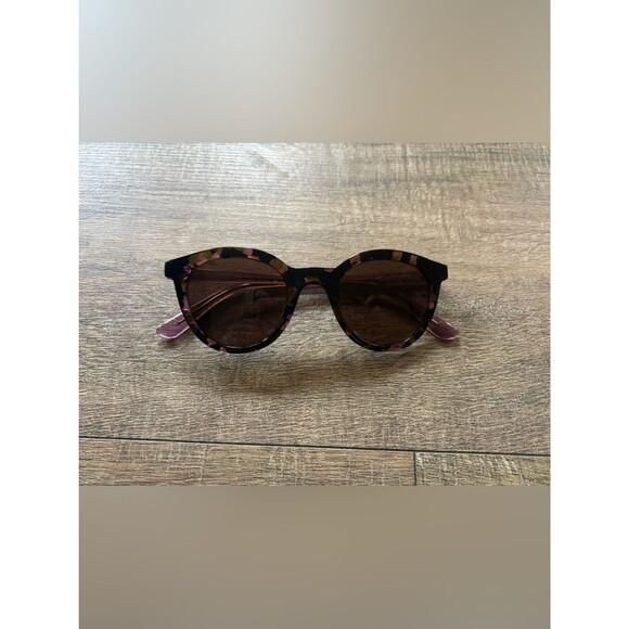 Nifties women’s sunglasses violet medium tortoise shell rim cat eye 46-22-140 main image 4